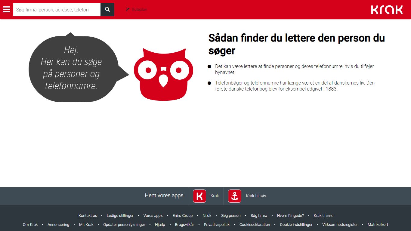 Søg efter personer | krak.dk